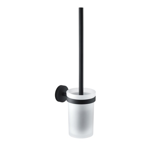 Eros Wall Mounted Toilet Brush - Black