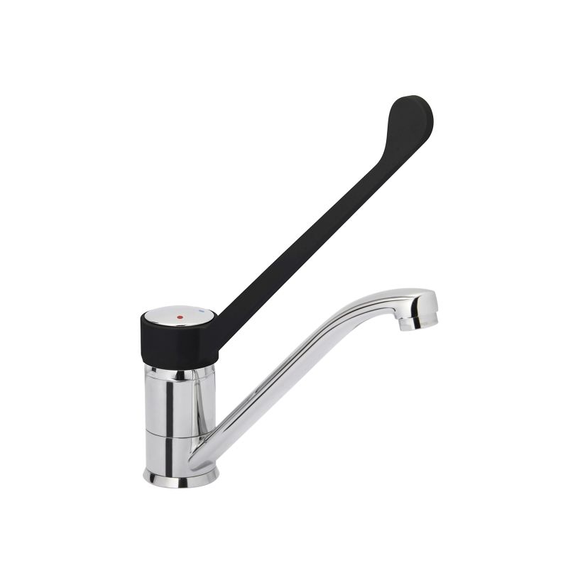 Monolith Commercial Sink Tap With Plastic Clinical Lever