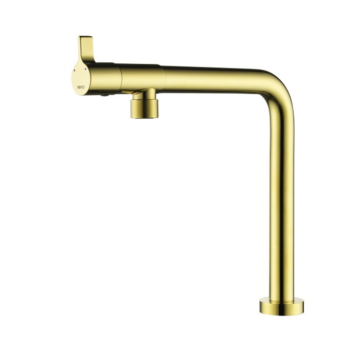 Tramonto Kitchen Tap - Gold Brass